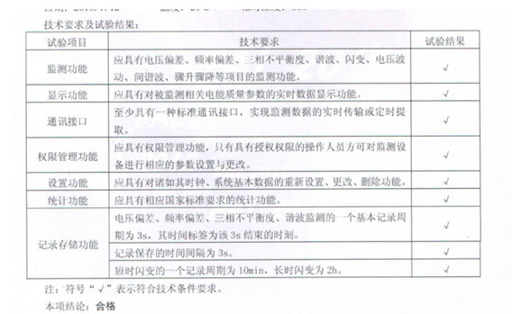 電能質(zhì)量在線(xiàn)監(jiān)測(cè)裝置